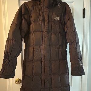 The North Face Dark Brown Quilted Jacket